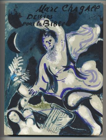 Livre Illustré Chagall - DESSINS POUR LA BIBLE. 47 LITHOGRAPIES ORIGINALES. Verve. Vol.X, Nos 37/38 (1960).