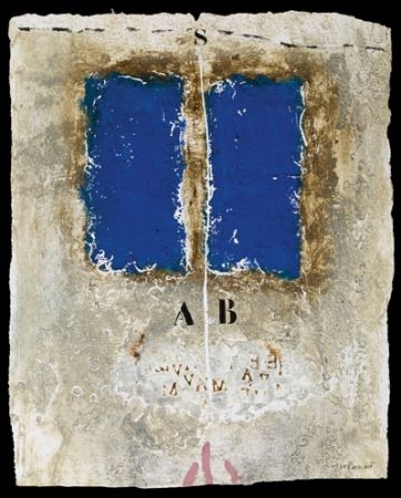 Carborundum Coignard - Deux bleus