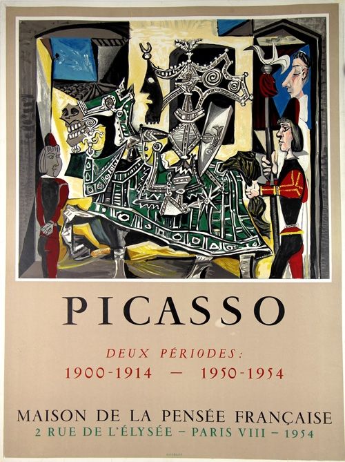Lithographie Picasso - Deux Periodes 1900-1914 , 1950-1954 