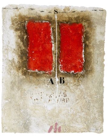 Carborundum Coignard - Deux rouges