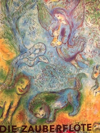 Affiche Chagall (After) - Die Zaubrrflote