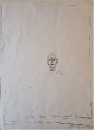 Lithographie Giacometti - Diego