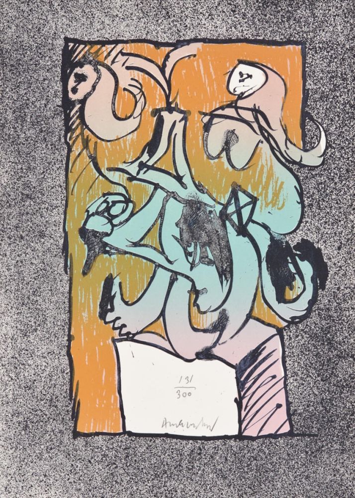 Lithographie Alechinsky - Digitale