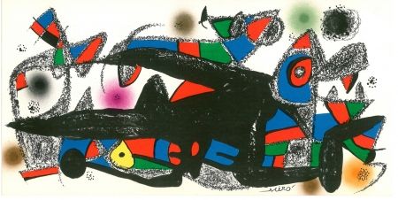 Lithographie Miró - Dinamarca