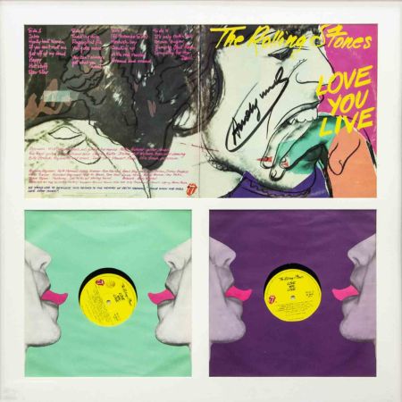 Aucune Technique Warhol - DISCO THE ROLLING STONES