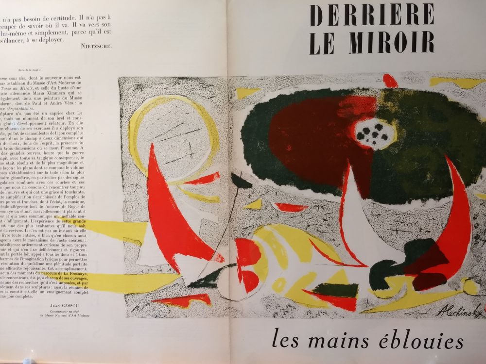 Livre Illustré Alechinsky - Dlm32