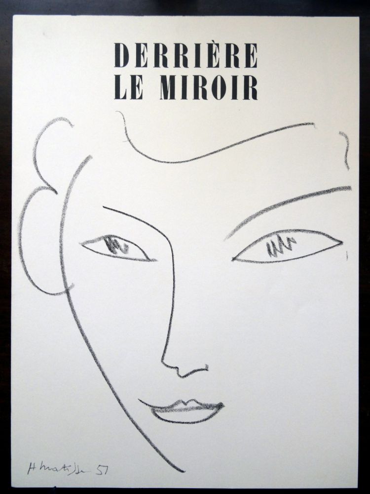 Livre Illustré Matisse - DLM - Derrière le miroir nº 46 - 47