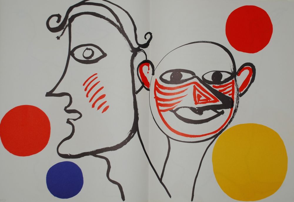 Lithographie Calder - DLM 221