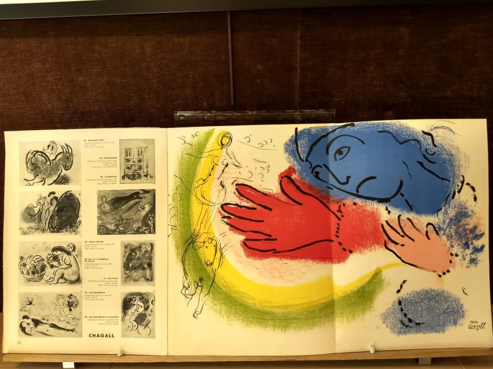 Livre Illustré Chagall - DLM 92 93