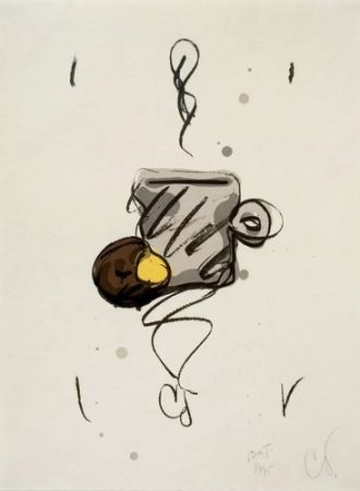 Lithographie Oldenburg - Do-Nut and Mug
