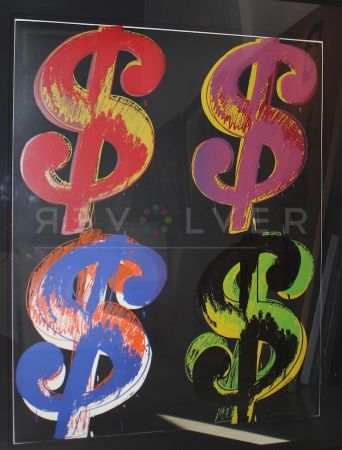 Sérigraphie Warhol - Dollar Sign, 4 (FS II.282)