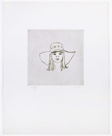 Eau-Forte Kitaj - Dominie in Catalonia