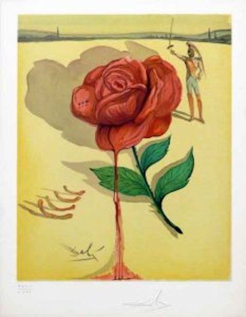 Lithographie Dali - Don Jose´s flower song