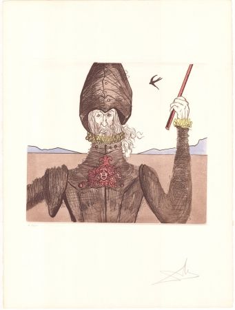 Gravure Dali - Don Quijote 