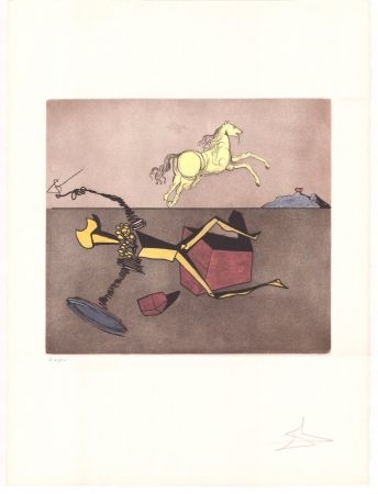 Gravure Dali - Don Quijote - Aspiration
