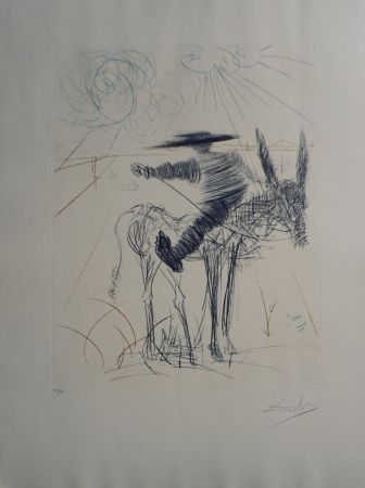 Gravure Dali - Don Quixote & Sancho Panza Sancho Panza