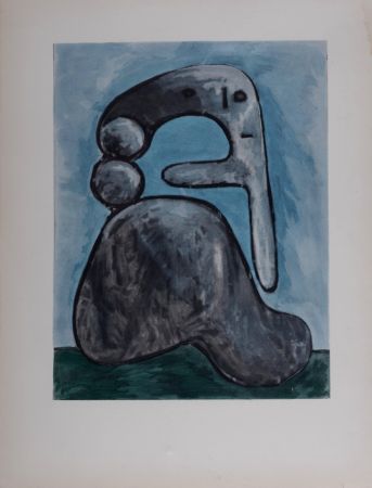 Lithographie Picasso (After) - Donna Nuda