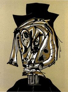 Lithographie Saura - Dora Maar I