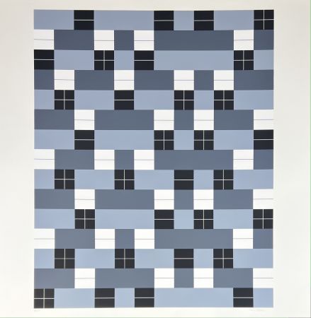 Sérigraphie Albers - Double Weave