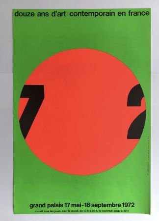 Sérigraphie Cieslewicz  - Douze ans d'art contemporain en France