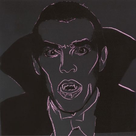 Sérigraphie Warhol - Dracula