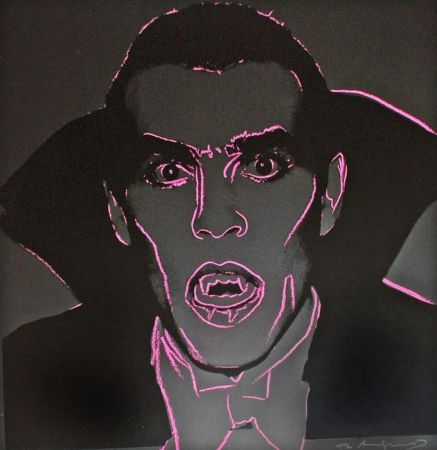 Sérigraphie Warhol - Dracula