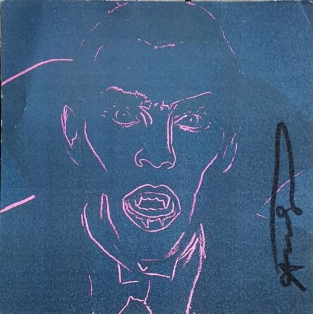 Sérigraphie Warhol - Dracula 
