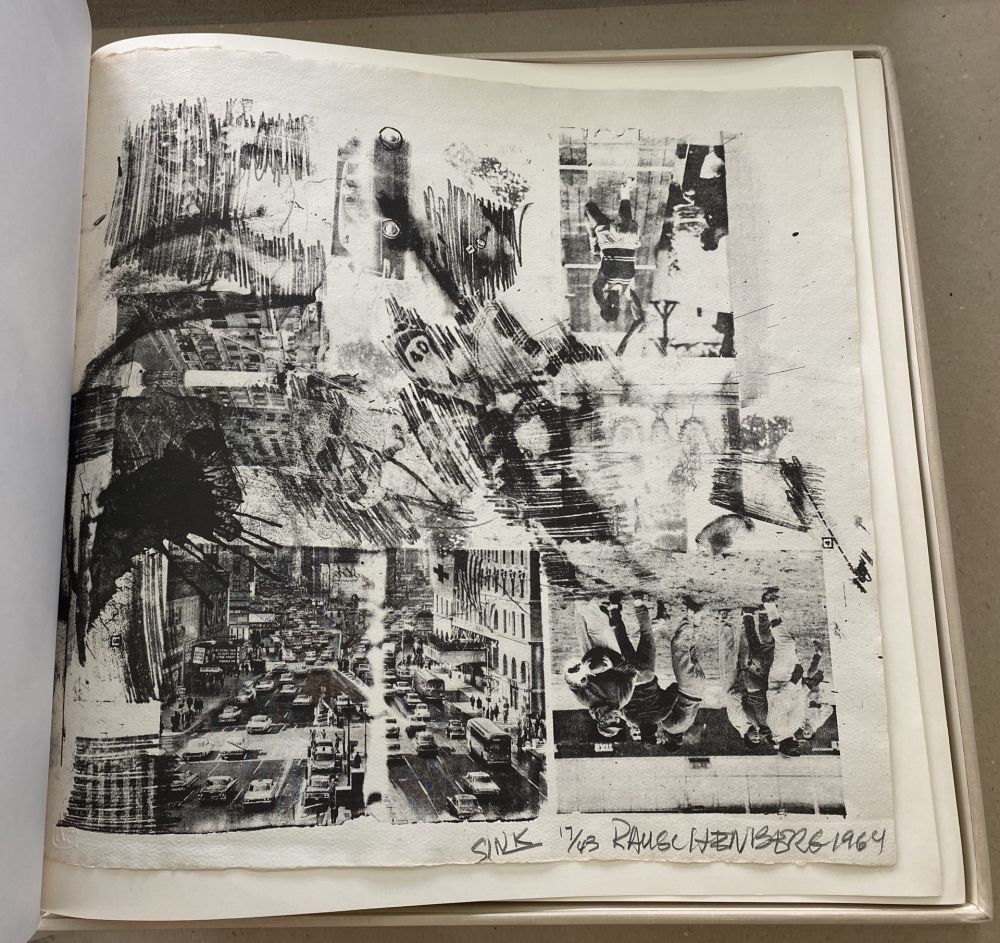 Lithographie Rauschenberg - Drawings for Dante's Inferno. Deluxe 