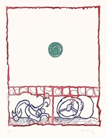 Gravure Alechinsky - Dévidoirs