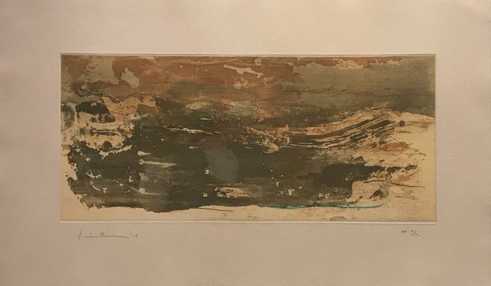 Gravure Frankenthaler - Earth Slice