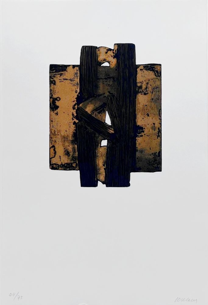 Eau-Forte Soulages - Eau-forte XXVIII 