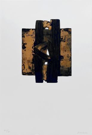 Eau-Forte Soulages - Eau-forte XXVIII 