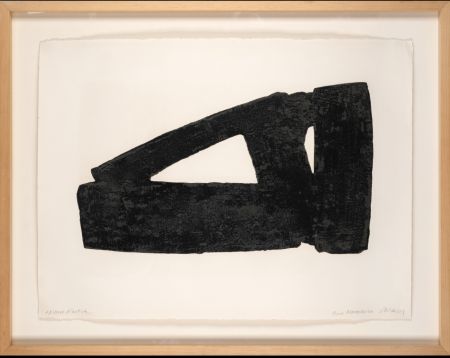 Eau-Forte Soulages - Eau-forte XXXII