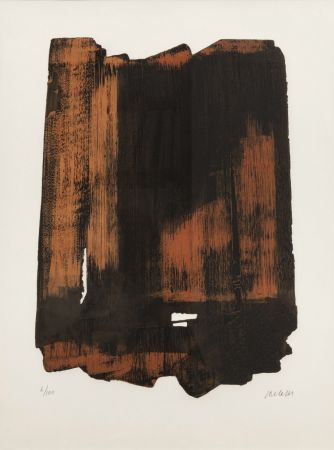 Gravure Soulages - Eau forte no.XVI