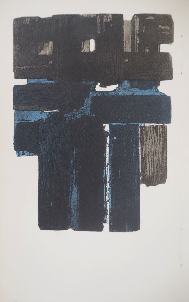 Lithographie Soulages - Eau Forte X