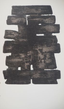Lithographie Soulages - Eau Forte XIII