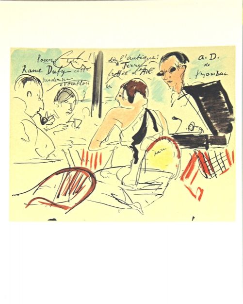 Lithographie De Segonzac - Eden Roc