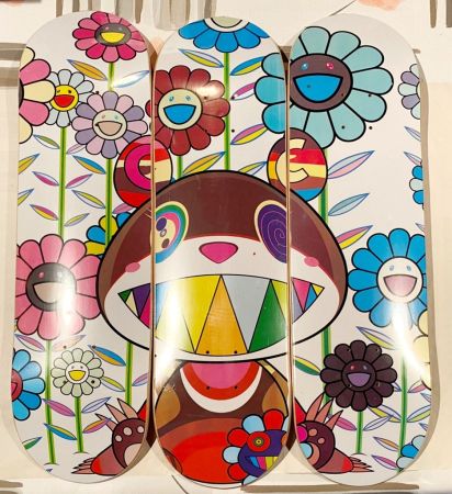 Sérigraphie Murakami - Eden Skateboard Deck (Set of 3)