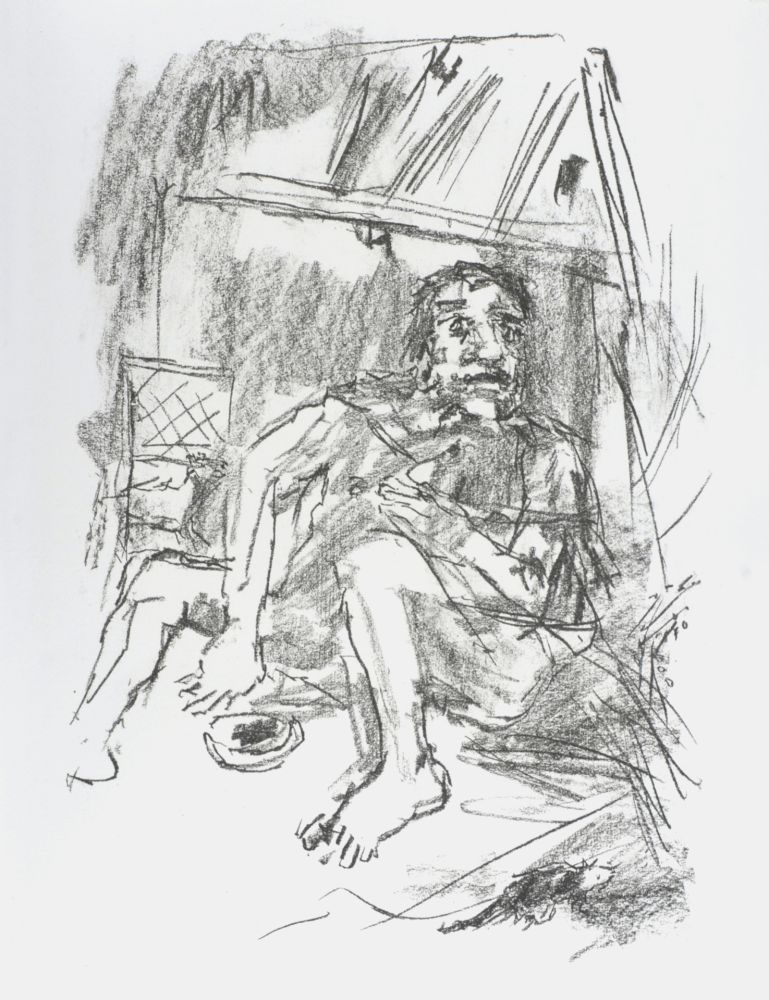 Lithographie Kokoschka - Edgar,1963