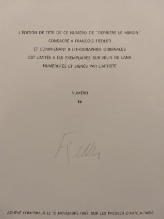 Livre Illustré Fiedler - Edition Tete DLM 167