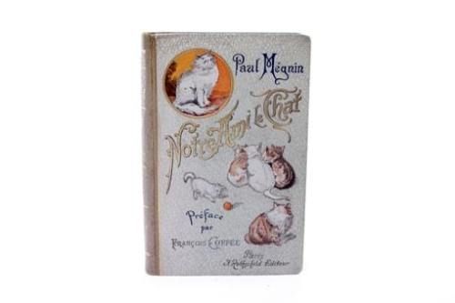 Livre Illustré Manet - Edouard Manet/ Paul Mégnin. Notre ami le chat. 1899.