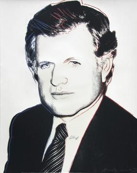 Sérigraphie Warhol - Edward Kennedy  