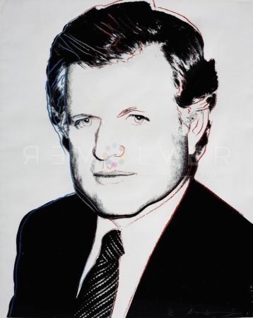 Sérigraphie Warhol - Edward Kennedy 