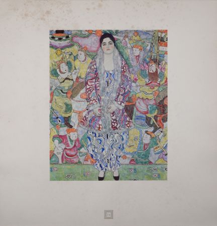 Lithographie Klimt (After) - Eine Nachlese Folio, Maria Beer, 1931