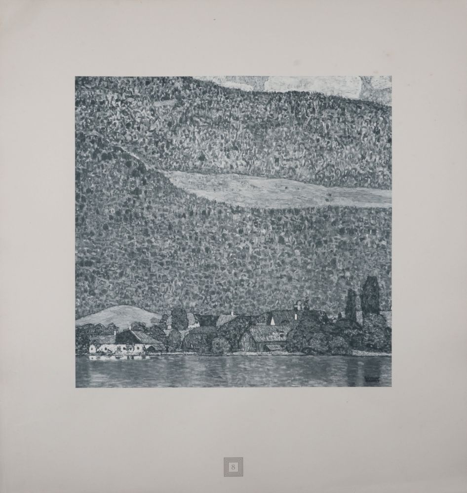 Lithographie Klimt (After) - Eine Nachlese Folio, Unterach am Attersee, 1931