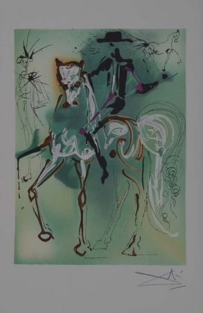 Lithographie Dali - El caballo del picador