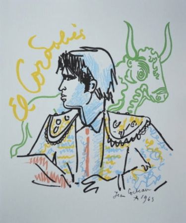 Lithographie Cocteau - El Cordobès