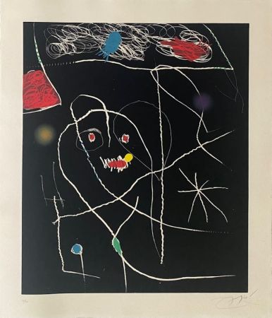 Eau-Forte Et Aquatinte Miró - El Pi De Formentor 