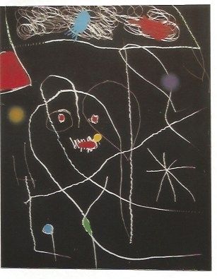 Gravure Miró - El Pi (Elpe) de Formentor
