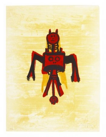 Lithographie Lam - El ultimo viaje del buque fantasma - 11